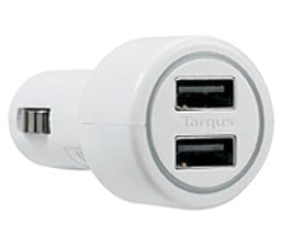 Targus APD0502AP Dual USB Car Charger For Media Tablets & Mobile Phones