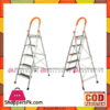 5 Step Foldable Ladder Stainless Steel 2 5 Step Foldable Ladder Stainless Steel