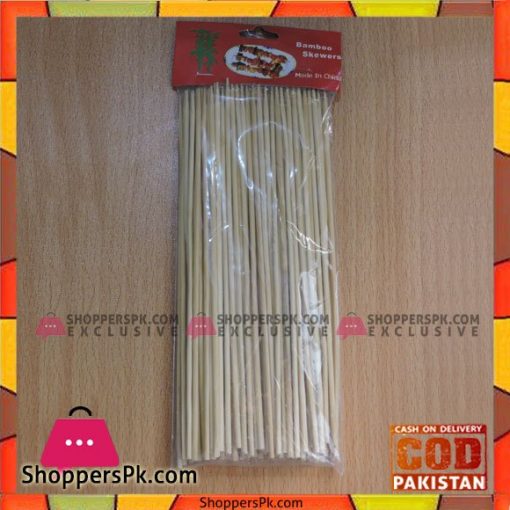 Bamboo Wooden Skewers for Kebabs, BBQ