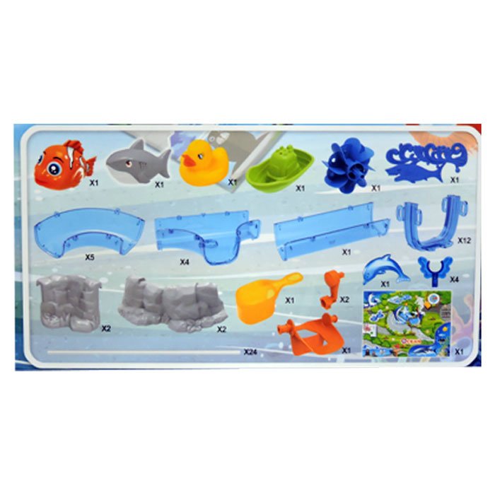 Fish Track Park Ocean 66 Pcs