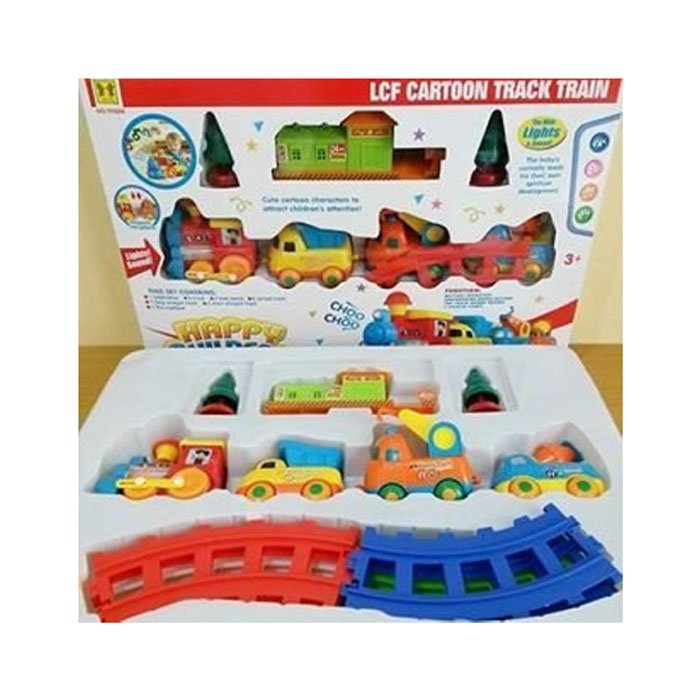 Happy Builders Track Train