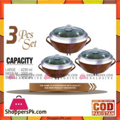 Happy Handsome Hot Jet  Glass Top  3 Pcs Hotpot Set
