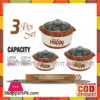 Happy Hygena 3 Pcs Hotpot Set