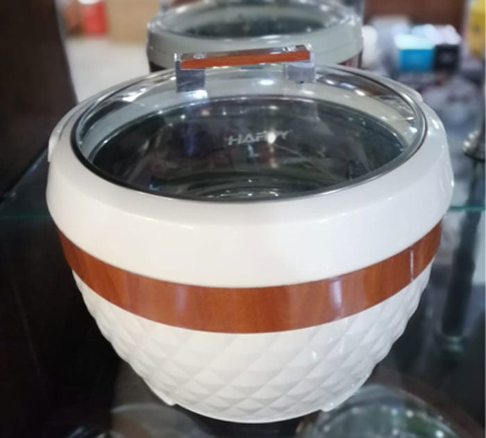 Happy Hefty Glass Top Jumbo Hotpot 10 Liters