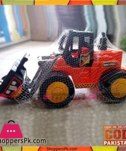 Happy Kids Playing Tractor