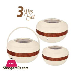 Happy Handsome White Rose Mini 3 Hotpot Pcs