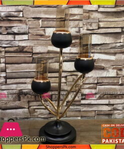 High Quality 3 Arms Decorative Candle Stand