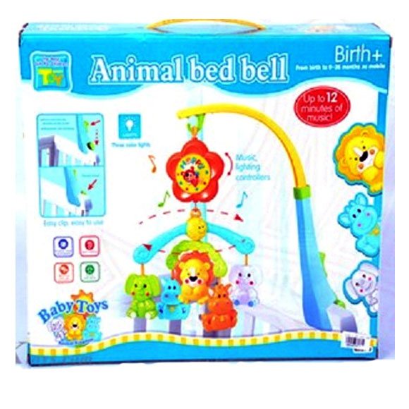 High Quality Musical Animal Kids Beds Bell