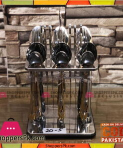 High Quality Cutlery with Spoon Stand