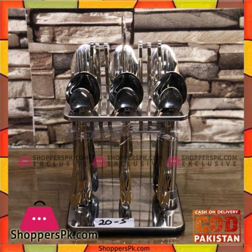 High Quality Cutlery with Spoon Stand