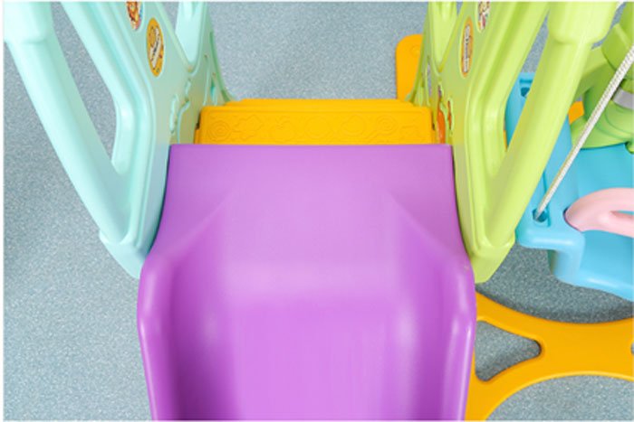 Kids Slide With Basketball And Swing 3 In 1