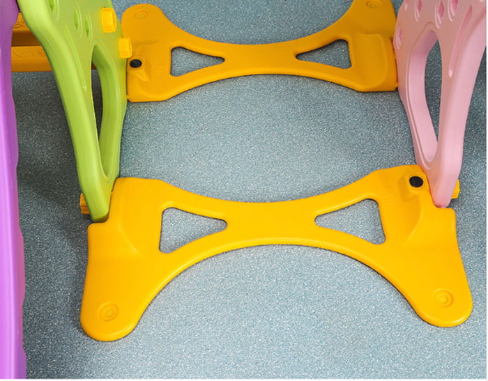 Kids Slide With Basketball And Swing 3 In 1