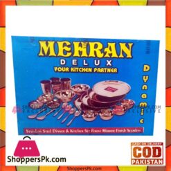 Mehran Deluxe Stainless Steel Diner and Kitchen Set