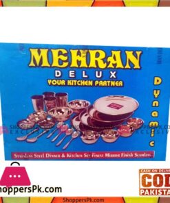 Mehran Deluxe Stainless Steel Diner and Kitchen Set