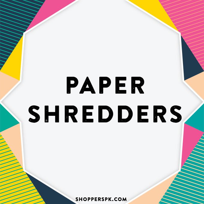 Paper Shredders in Pakistan
