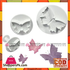 PME Plunger Cutters, Butterfly, 3-Pack