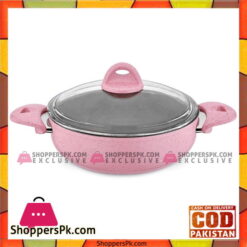 Saflon Granitline Karai Shallow Pot 30-Cm - 5.25 Liter Sf8630Gr Turkey Made