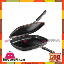 Sonex Die Cast Ceramic Coating Double Grill Pan (36 Cm)