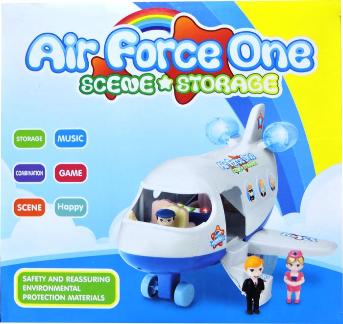 Air Force One Toy Sence Storage Toys For Kids