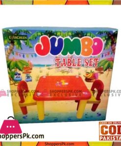 EVERGREEN High Quality Jumbo Table with Two Chair