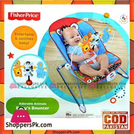 Fisher Price Adorable Animal Baby Bouncer