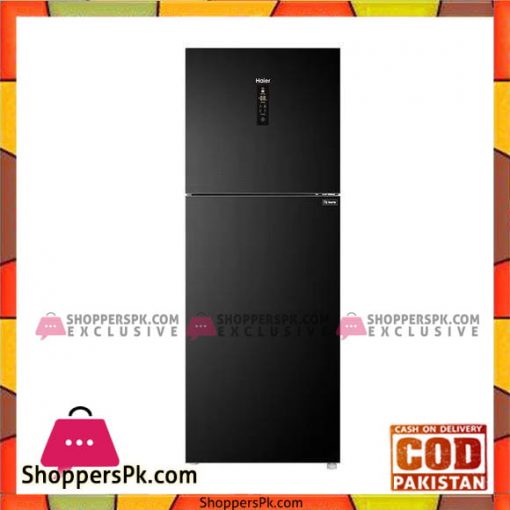 Haier Inverter Glass Door Refrigerator Black HRF-336ITB
