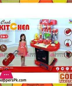 3 In 1 Kitchen Cook Set For Girls