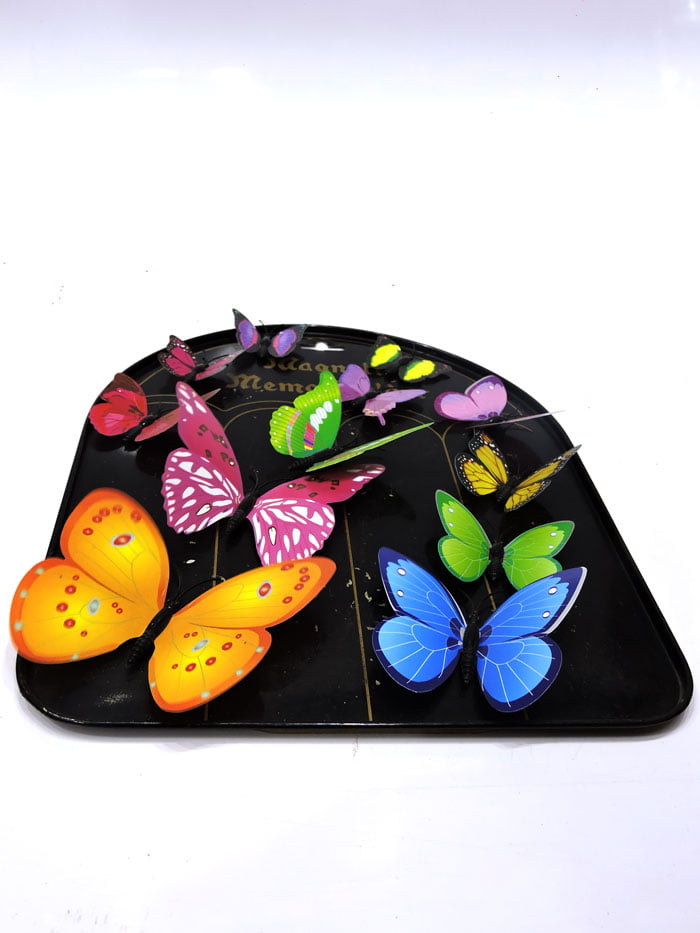 High Quality Butterfly Fridge Magnets 12Pcs Set