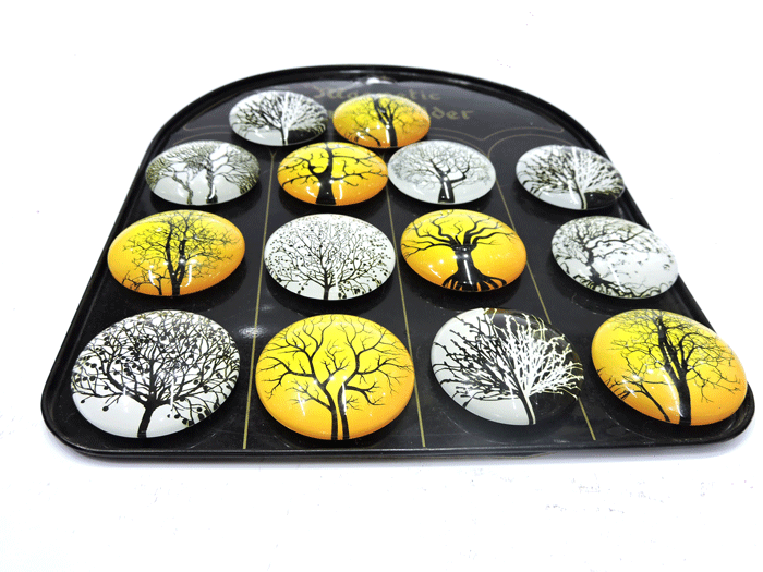 High Quality Fridge Trees Crystal Megnets 1 Pcs