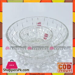 High Quality Classic Glass Serving Bowl 2 Pcs Set