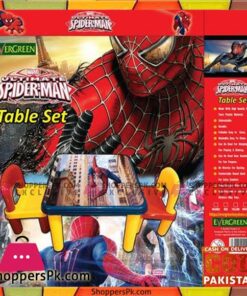 High Quality Jumbo Table With Two Chairs Spiderman