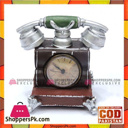 High Quality Table Decoration Telephone Clock