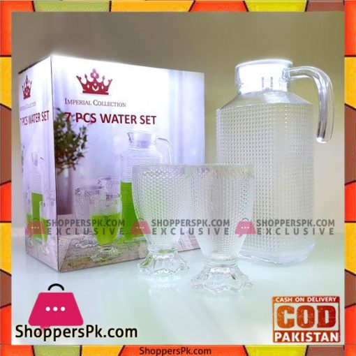 Imperial Glass Water Set - 7 Pieces