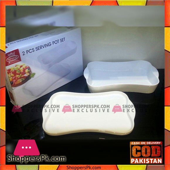 Imperial High Quality 2 Pcs Serving Pot Set 3 Imperial High Quality 2 Pcs Serving Pot Set