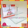 Imperial Pastry Stand - 2 Tier - Clear Glass