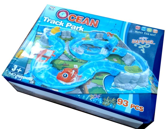 Kids Playing Ocean Track Park 93 Pcs 4 Kids Playing Ocean Track Park 93 Pcs