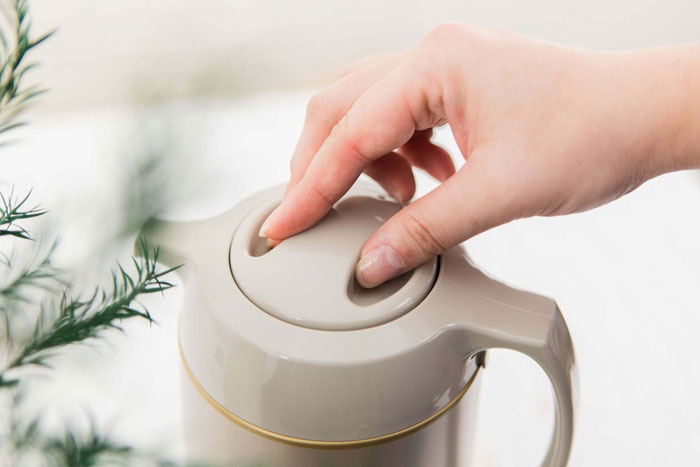 Orignal Japan Zojirushi Thermos Herb Cacao - 1 Liter - Ahgb10-D