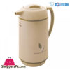 Orignal Japan Zojirushi Thermos Beige - 1 Liter - Ahgb10-Ca