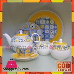 Solecasa 24 Pcs Tea Set - Ceramic Ware - Printed