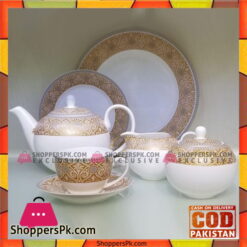 Solecasa 24 Pcs Tea Set - Ceramic Ware - Printed