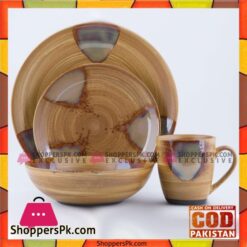 Solecasa Breakfast Set - 16 Pcs - Stone Ware