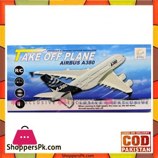 Take Off Plane Airbus A380 Toys For Kids