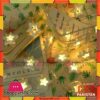 3 Meter Battery Powered Wooden 20 Led Star String Fairy Light Led