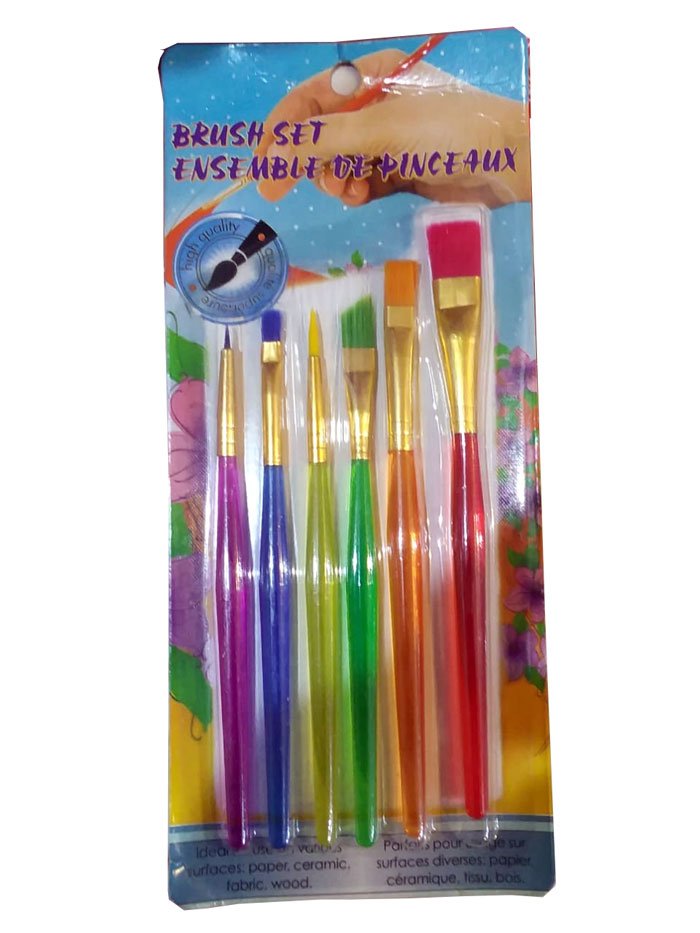 6 Pcs Cake Decorating Brush Set