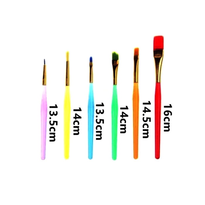 6 Pcs Cake Decorating Brush Set