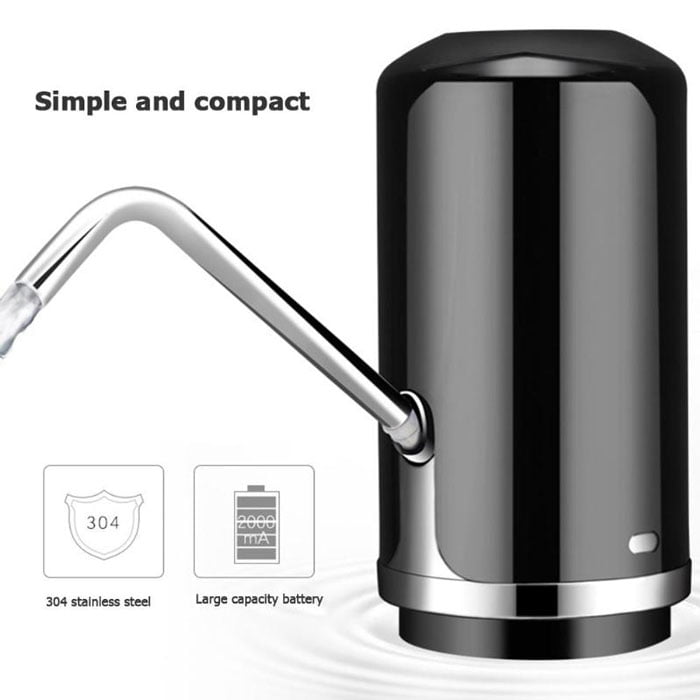 Automatic Electric Portable Water Pump Dispenser Switch USB Rechargeable Water Pump for Home Office
