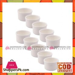 Solecasa White Ramekins Standard 6 Piece Set