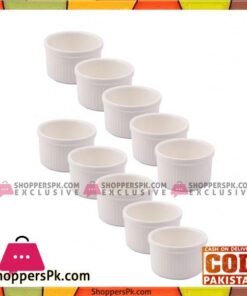 Solecasa White Ramekins Standard 6 Piece Set