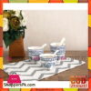 Bowl Set With Spoon-12 Pcs-Ceramic-Printed