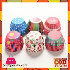Printed Cupcake Liner 7.5 Cm 100 Piece Set